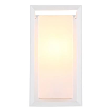 Globo - Iluminação de parede exterior 1xE27/60W/230V IP44 branco