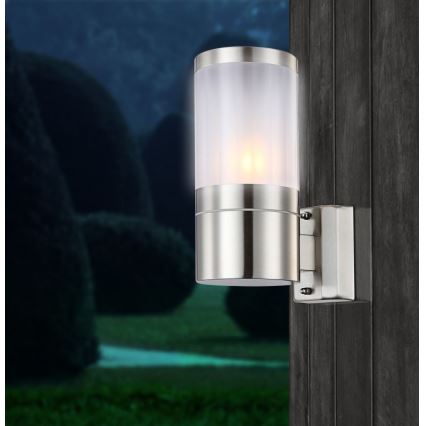 Globo - Luz de parede de exterior 1xE27/60W/230V IP44