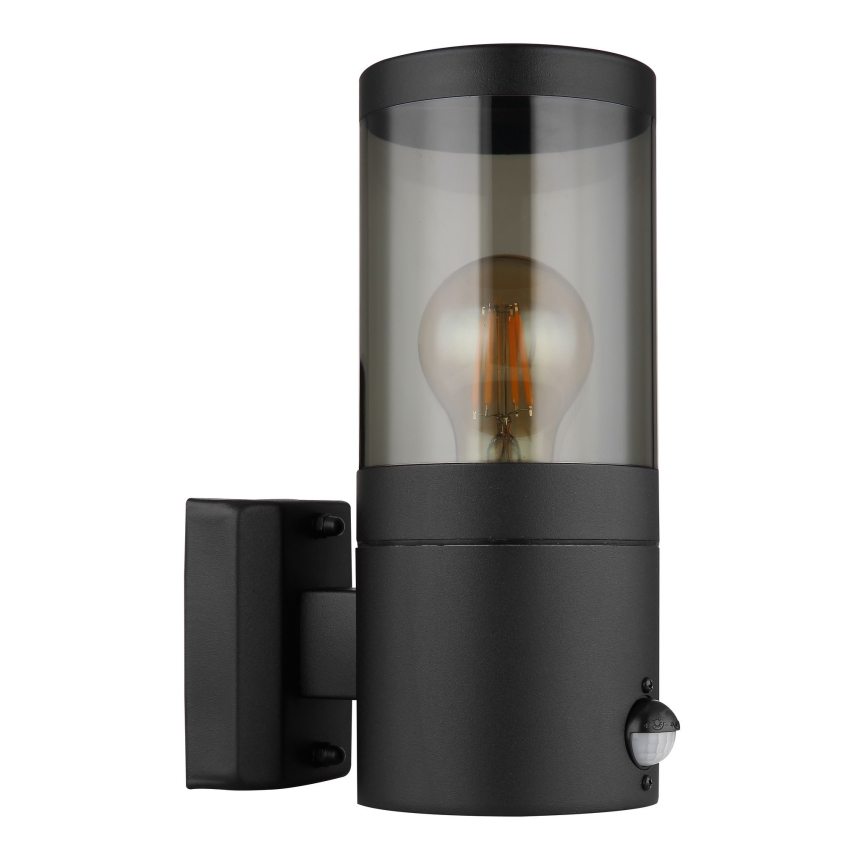 Globo iluminação de parede com sensor 1xE27/60W/230V IP44