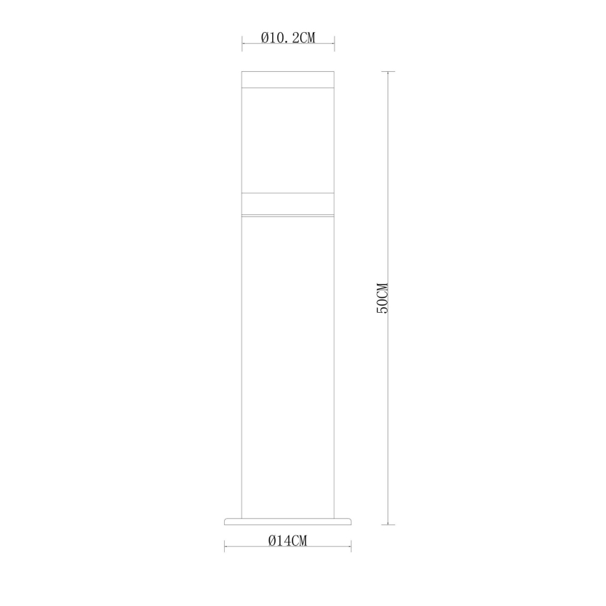 Globo - Candeeiro exterior 1xE27/60W/230V 50 cm IP44