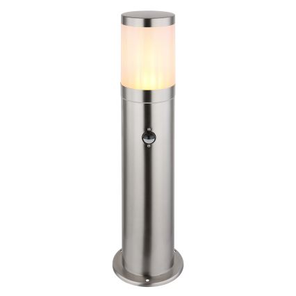 Globo - Candeeiro exterior com sensor 1xE27/60W/230V 50 cm