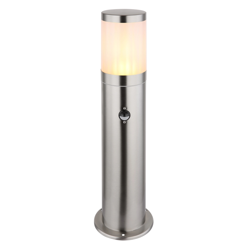 Globo - Candeeiro exterior com sensor 1xE27/60W/230V 50 cm