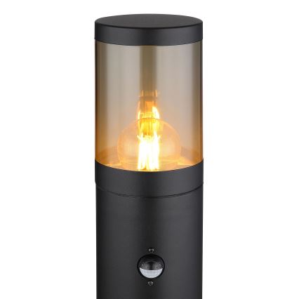 Globo - Candeeiro exterior com sensor 1xE27/60W/230V 80 cm IP44