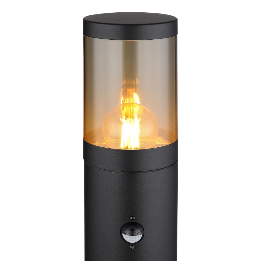 Globo - Candeeiro exterior com sensor 1xE27/60W/230V 80 cm IP44