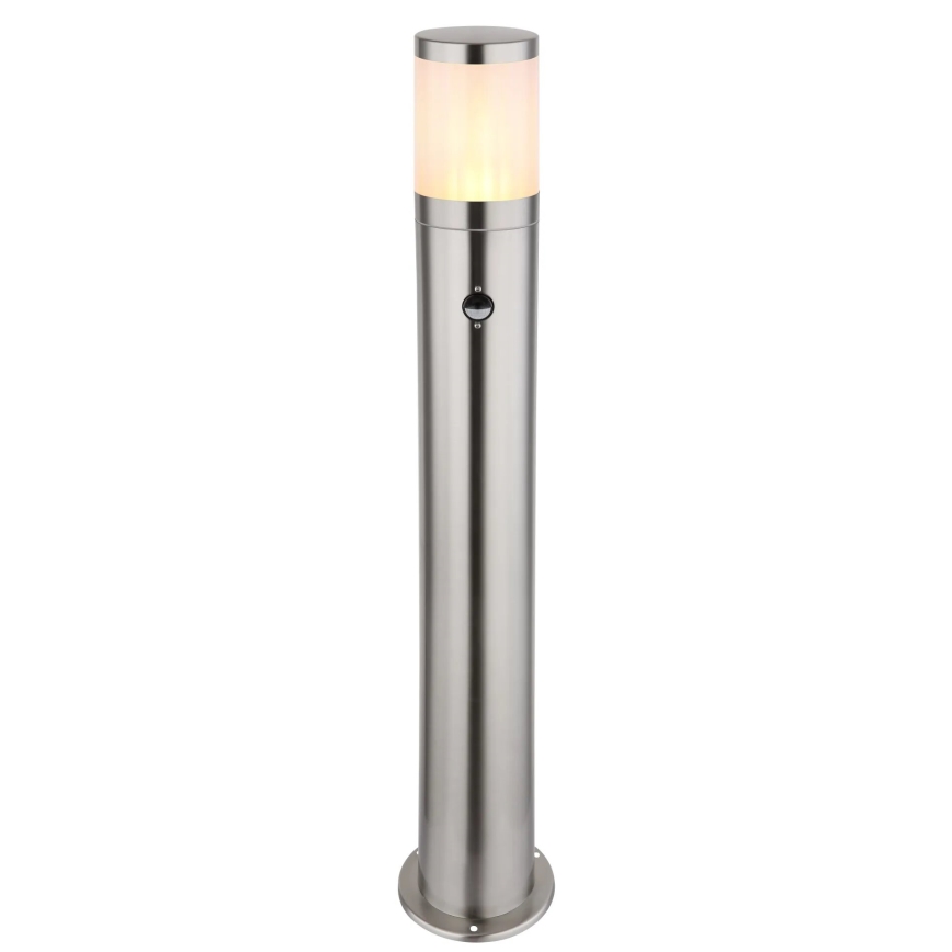 Globo - Candeeiro exterior com sensor 1xE27/60W/230V 80 cm