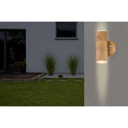 Globo - Iluminação de parede exterior 2xGU10/35W/230V IP44
