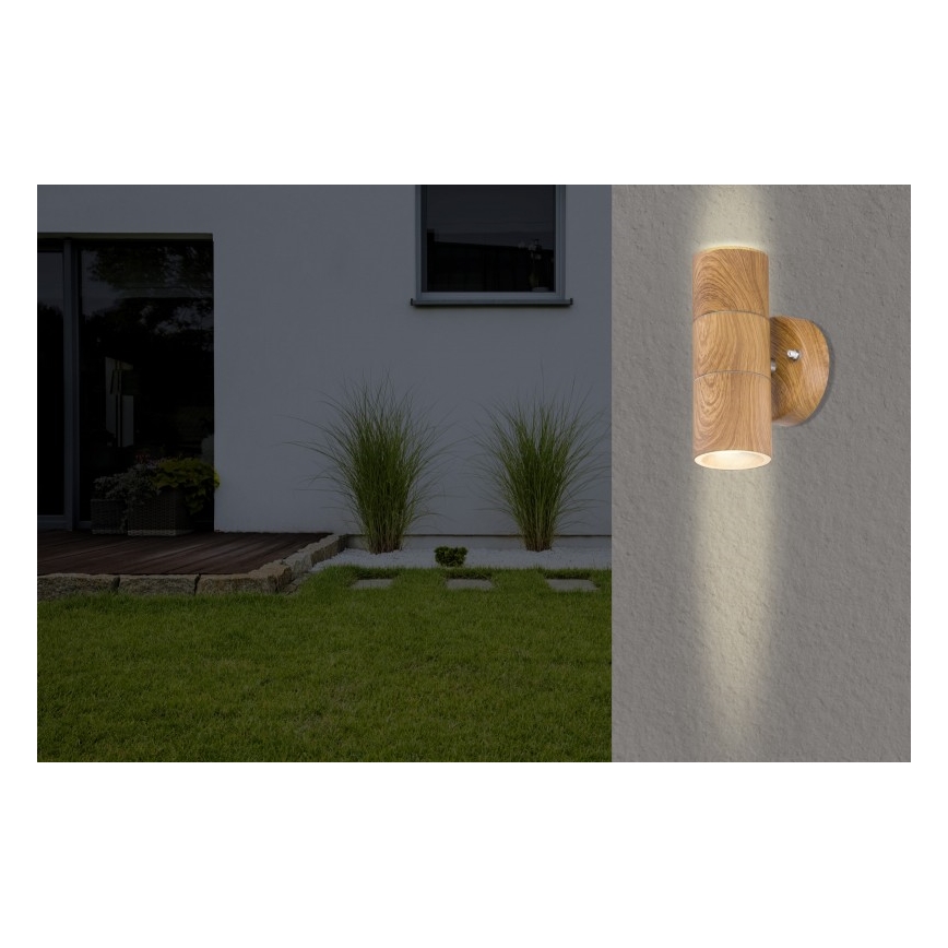 Globo - Iluminação de parede exterior 2xGU10/35W/230V IP44