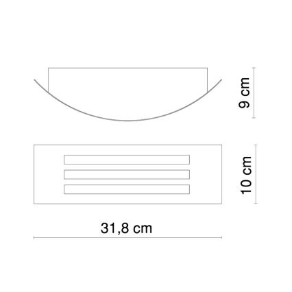 Globo - Iluminação LED de exterior 1xE27/20W/230V IP44