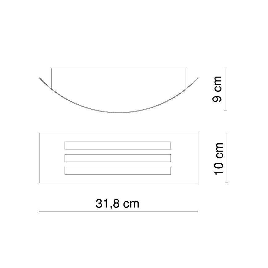 Globo - Iluminação LED de exterior 1xE27/20W/230V IP44