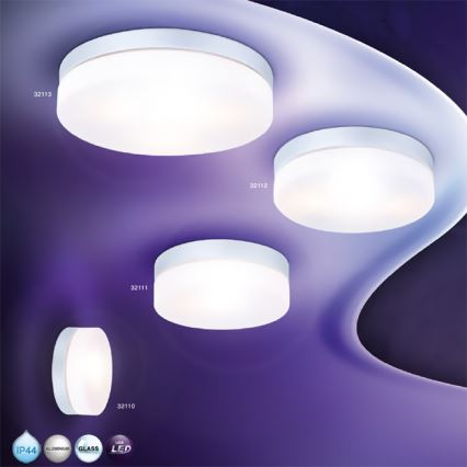 Globo - Iluminação para casa de banho 1xE27/60W/230V diâmetro 18,4 cm IP44
