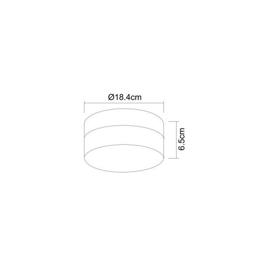 Globo - Iluminação para casa de banho 1xE27/60W/230V diâmetro 18,4 cm IP44