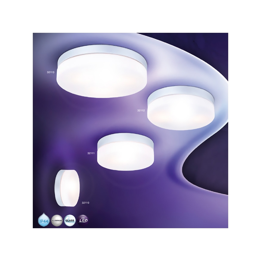 Globo - Candeeiro para casa de banho VRANOS 3xE27/40W/230V IP44