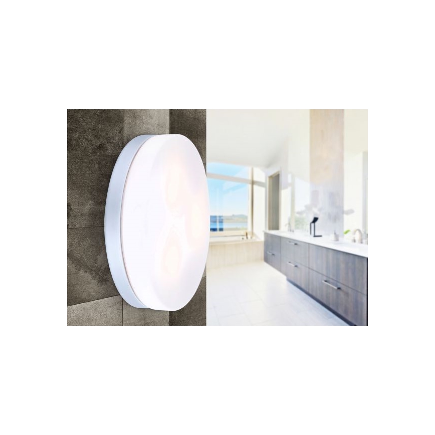Globo - Candeeiro para casa de banho VRANOS 3xE27/40W/230V IP44