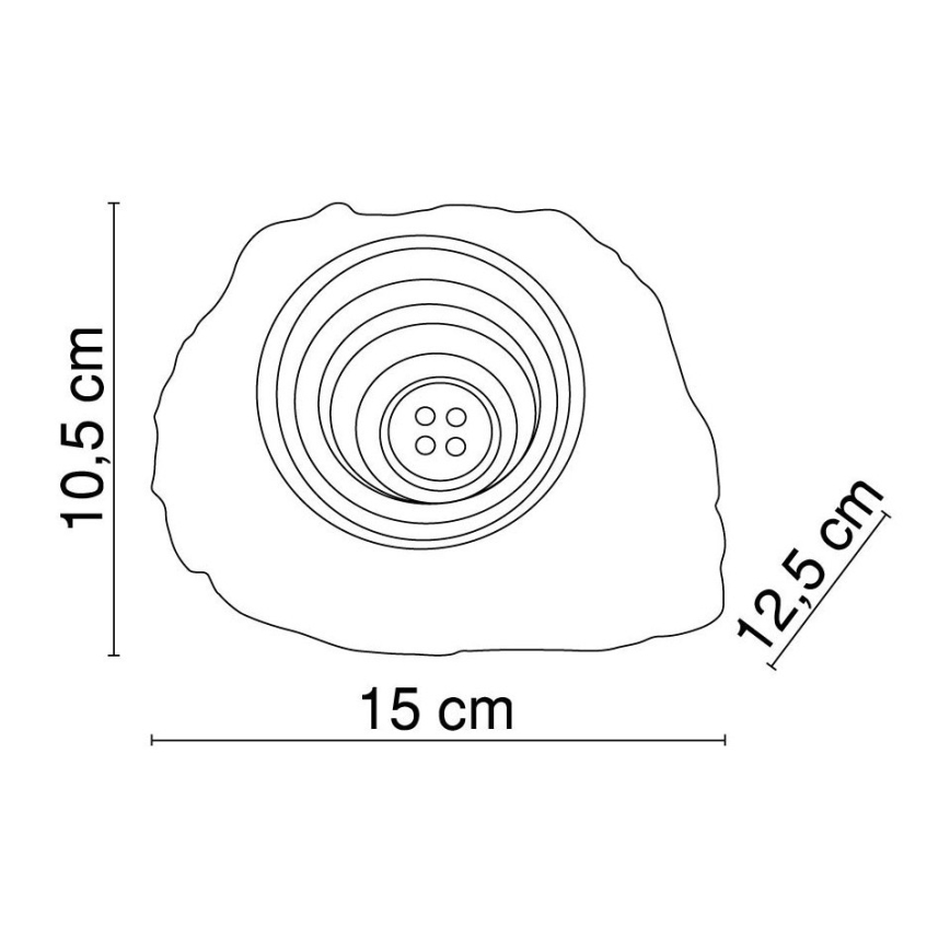 Globo - CONJUNTO 3x Luzes solares LED LED/1,2V IP44 600 mAh