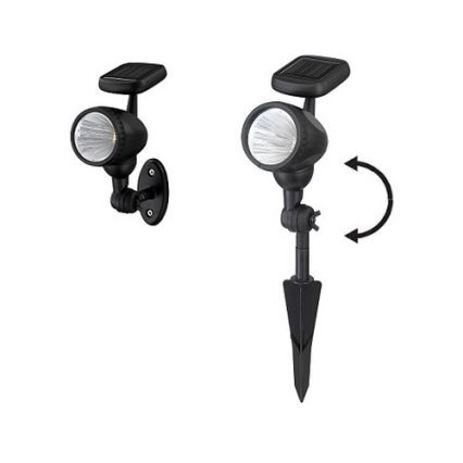 Globo - LED Iluminação solar 3xLED/0,06W IP44