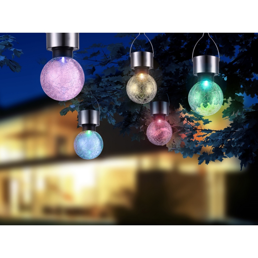 Globo - Iluminação solar LED LED/0,05W/1,2V IP44