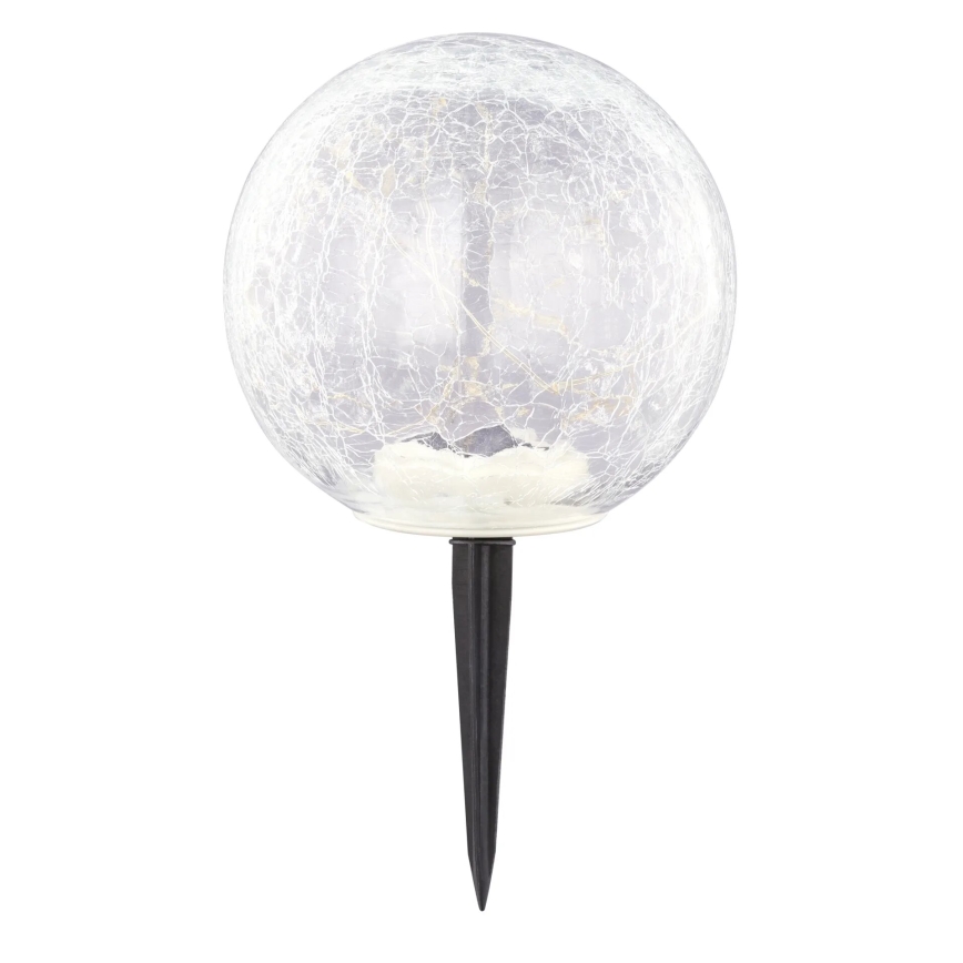 Globo - Lâmpada Solar LED 15xLED/0,06W/3,2V diâmetro 15 cm IP44 300 mAh