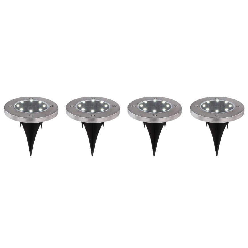 Globo - CONJUNTO 4x Luzes solares LED LED/0,1W/3V IP44