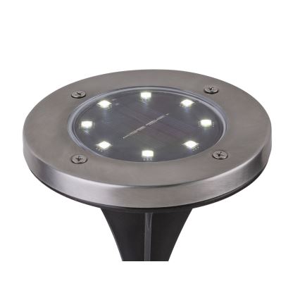 Globo - CONJUNTO 2x Luzes solares LED LED/0,8W/3V IP44 300 mAh