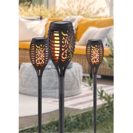 Globo - CONJUNTO 3x Candeeiros solares LED LED/0,1W/3V IP44