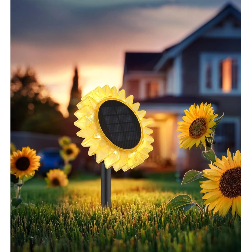 Globo - Iluminação solar LED LED/0,06W/3V slunečnice IP44