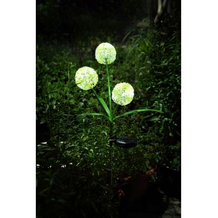 Globo  - Iluminação solar LED 3xLED/0,06W/3V 5000K IP44 200 mAh amarelo