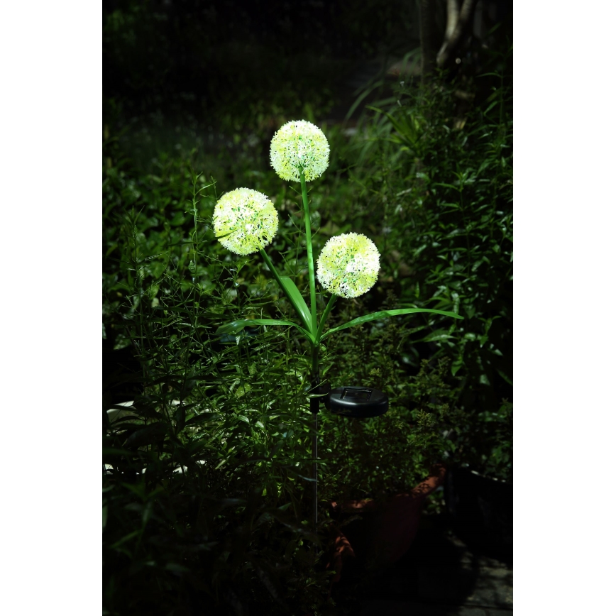 Globo  - Iluminação solar LED 3xLED/0,06W/3V 5000K IP44 200 mAh amarelo