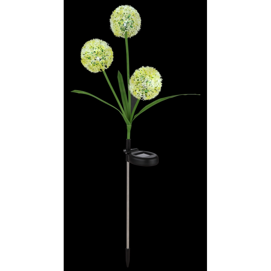 Globo  - Iluminação solar LED 3xLED/0,06W/3V 5000K IP44 200 mAh amarelo