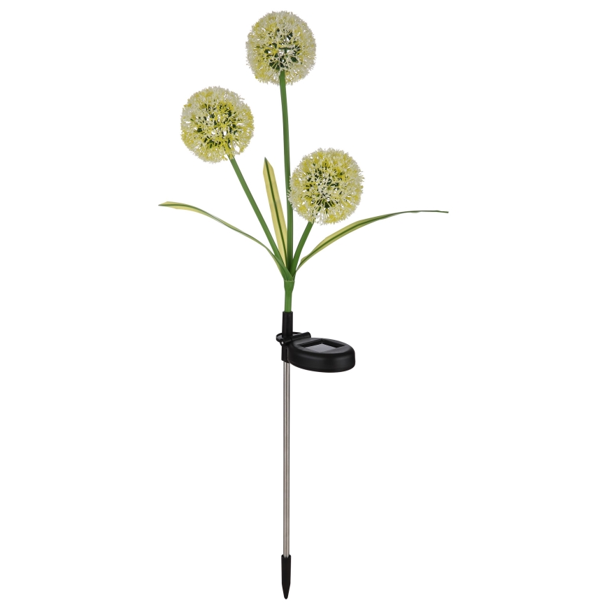 Globo  - Iluminação solar LED 3xLED/0,06W/3V 5000K IP44 200 mAh amarelo