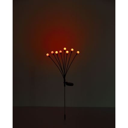 Globo - Iluminação solar LED RGB 8xLED/0,06W/3,2V IP44