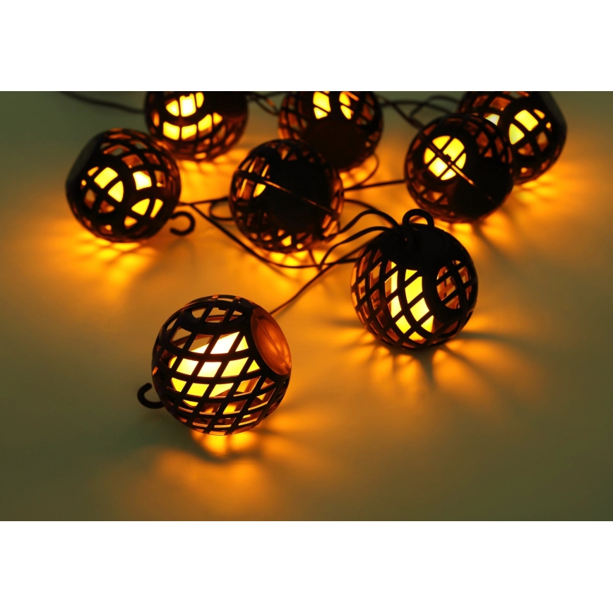 Globo - Corrente solar LED decorativa 98xLED/0,1W/3V 410 cm IP44