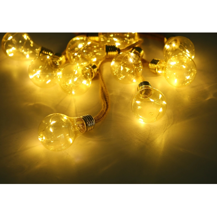 Globo - Corrente solar LED decorativa 50xLED/0,06W/3,2V 570 cm IP44