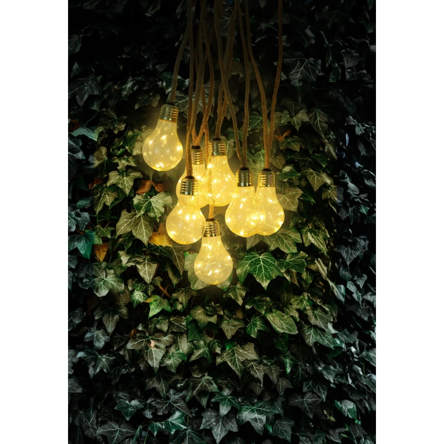 Globo - Corrente solar LED decorativa 50xLED/0,06W/3,2V 570 cm IP44