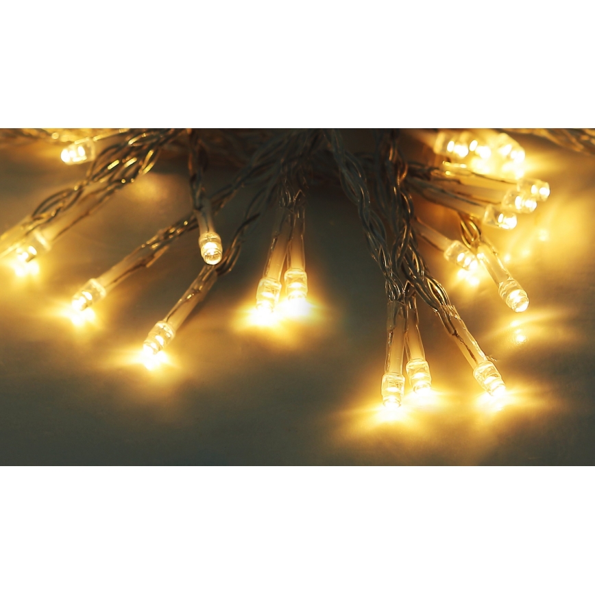 Globo - Corrente solar LED 10 m 50xLED/2,4V IP44