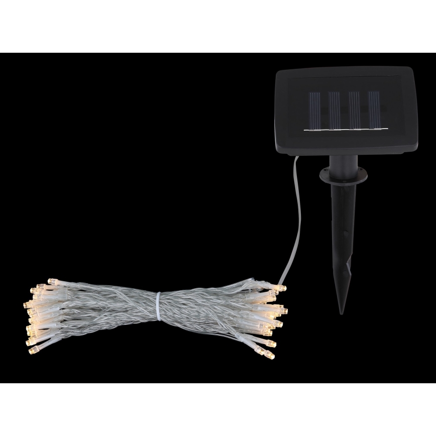 Globo - Corrente solar LED 10 m 50xLED/2,4V IP44