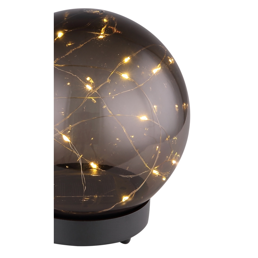 Globo - Iluminação solar LED 20xLED/0,06W/1,2V diâmetro 15 cm IP44