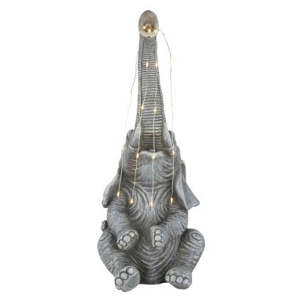 Globo - Decoração solar LED 20xLED/0,02W/3V IP44 elefante