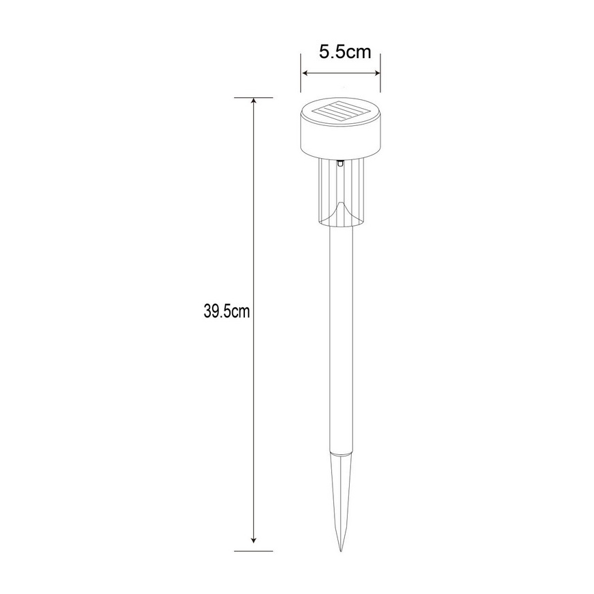 Globo - Lâmpada Solar LED LED/0,06W/1,2V IP44 200 mAh
