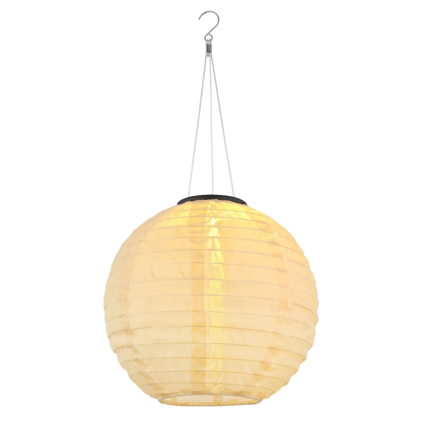 Globo - Iluminação suspensa LED solar LED/0,5W/3V IP44 300 mAh bege