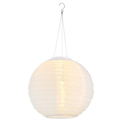 Globo - Iluminação LED suspensa solar LED/0,5W/3V IP44 branco