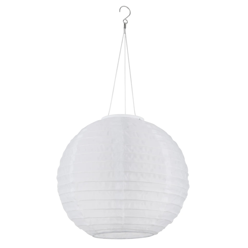 Globo - Iluminação LED suspensa solar LED/0,5W/3V IP44 branco