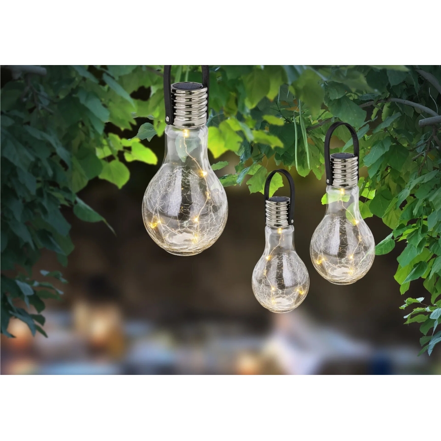 Globo - Luminária solar LED 5xLED/0,06W/3,2V IP44 80 mAh