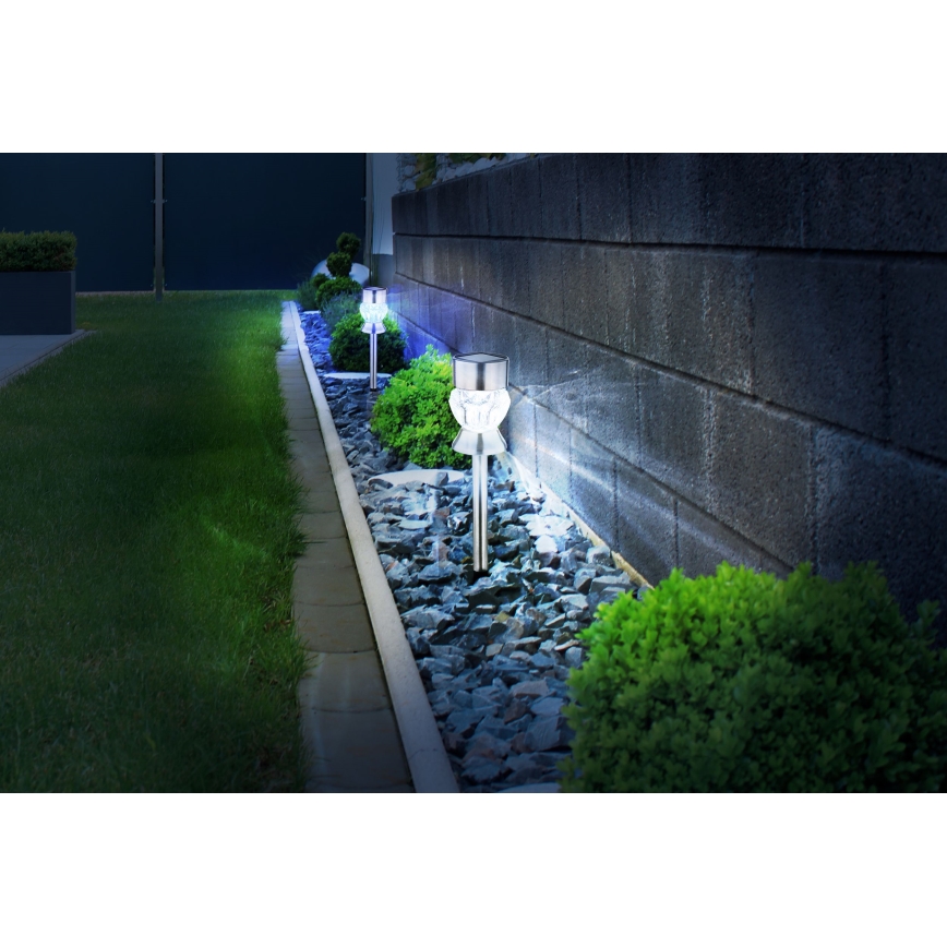 Globo - LED RGBW Iluminação solar 2em1 LED/0,06W/3V IP44