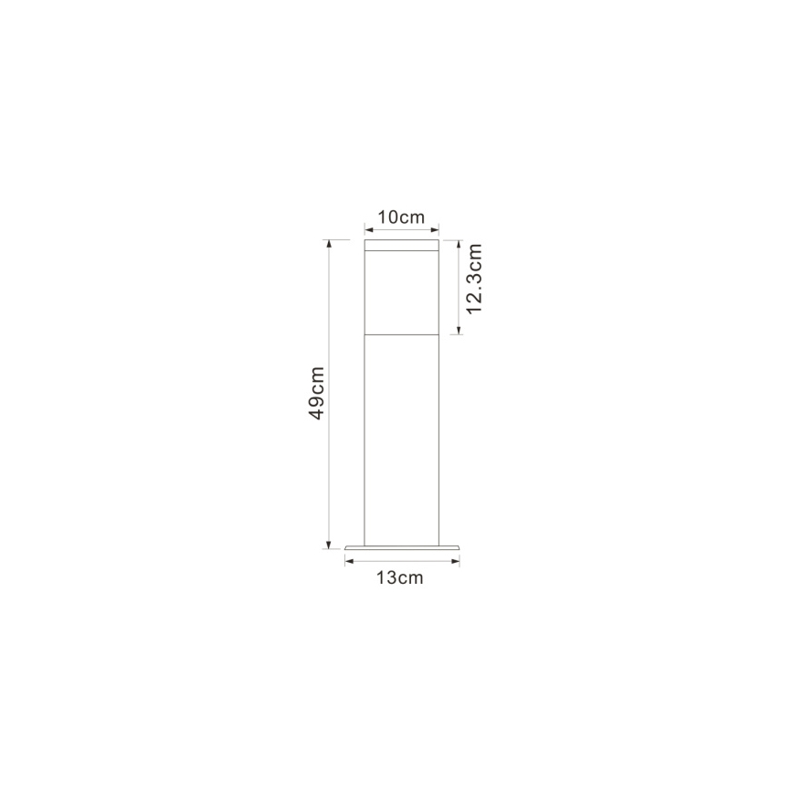 Globo - Candeeiro de exterior 1xE27/60W/230V IP44