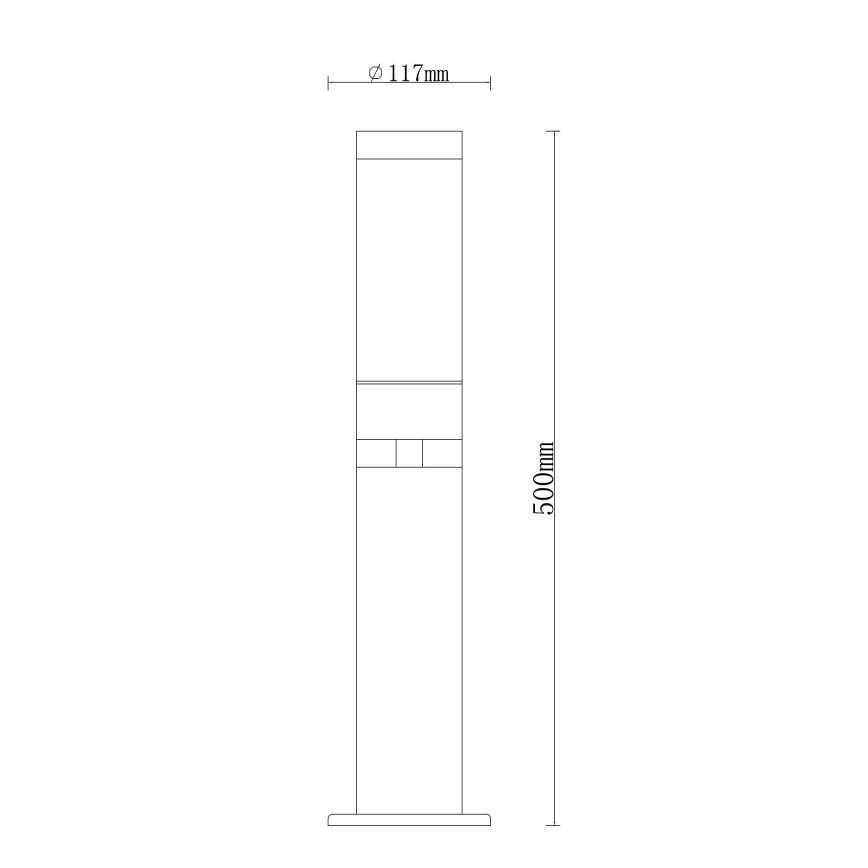 Globo - Candeeiro exterior 1xE27/15W/230V IP44