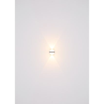 Globo - Iluminação de parede exterior LED LED/12W/230V IP54 preto