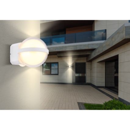 Globo - Iluminação de parede exterior LED LED/12W/230V IP54 branco
