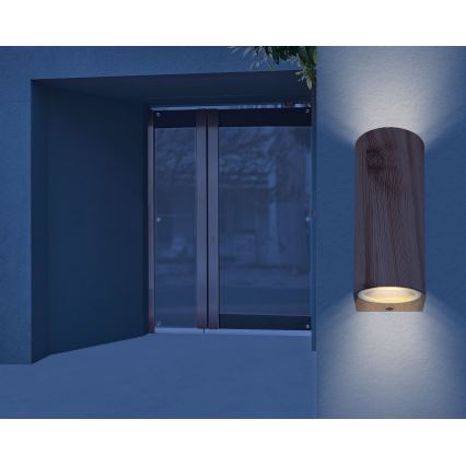 Globo - Iluminação de parede exterior 2xGU10/35W/230V IP44