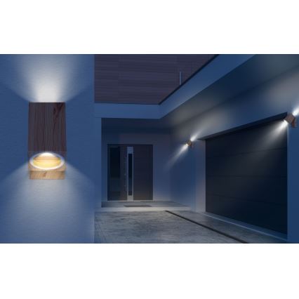 Globo - Iluminação de parede exterior 1xGU10/35W/230V IP44