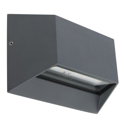 Globo - Iluminação de parede exterior LED LED/7W/230V IP54 antracite